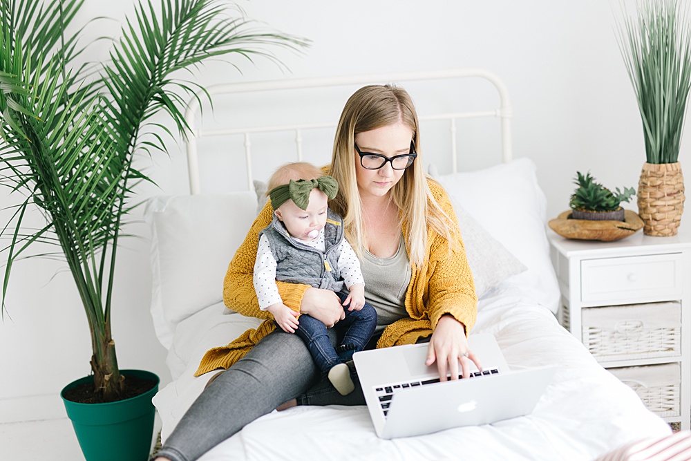 work from home mom